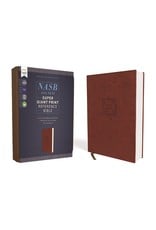 Harper Collins / Thomas Nelson / Zondervan NASB Super Giant Print Reference Bible, Leathersoft Brown