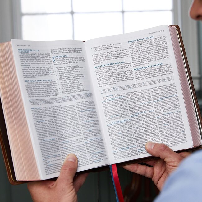 NKJV MSB MacArthur Study Bible (2nd Edition, Premium Goatskin, Brown, Premier Collection)