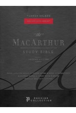 Harper Collins / Thomas Nelson / Zondervan NKJV MSB MacArthur Study Bible (2nd Edition, Premium Goatskin, Brown, Premier Collection)