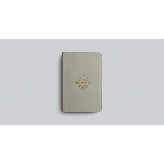 ESV Compact Bible TruTone, Stone, Branch Design