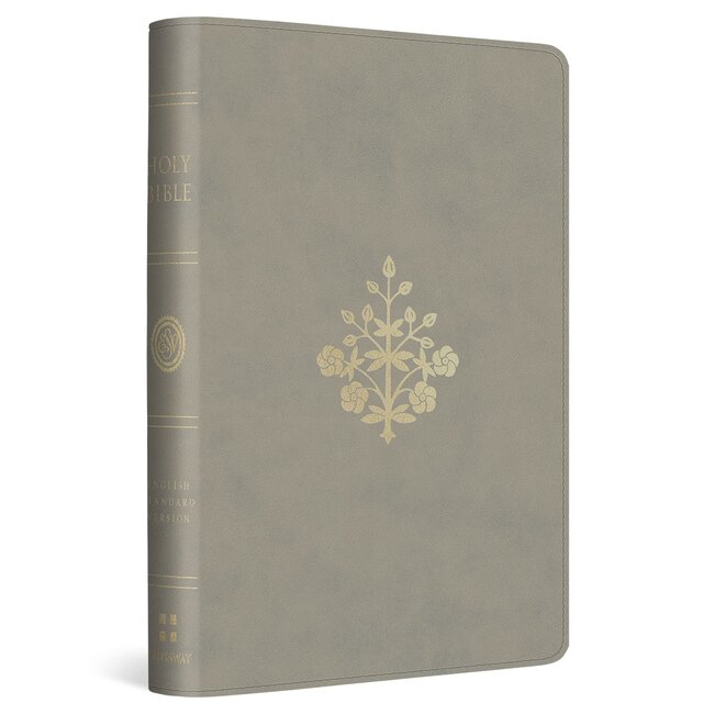 ESV Compact Bible TruTone, Stone, Branch Design