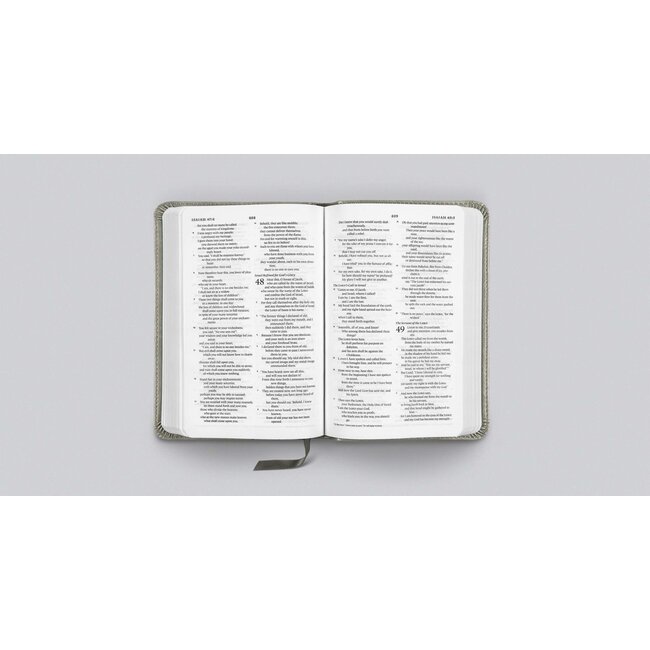 ESV Compact Bible TruTone, Stone, Branch Design
