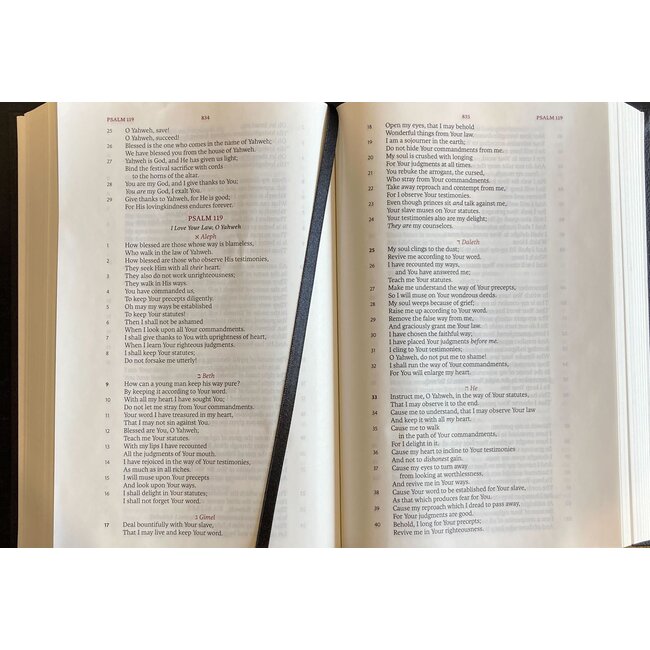 LSB Handy Size - Faux Leather Blue Hardcover