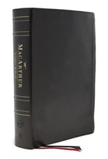 Harper Collins / Thomas Nelson / Zondervan NKJV MSB MacArthur Study Bible (2nd Edition, Genuine Leather, Black)