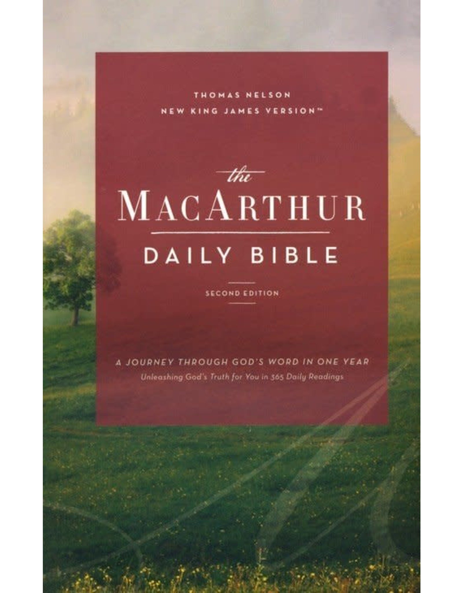 Harper Collins / Thomas Nelson / Zondervan NKJV, MacArthur Daily Bible, 2nd Edition, Hardcover, Comfort Print