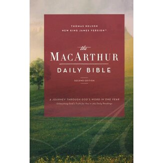 Harper Collins / Thomas Nelson / Zondervan NKJV, MacArthur Daily Bible, 2nd Edition, Hardcover, Comfort Print