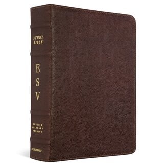 Crossway / Good News ESV Study Bible (Cowhide, Deep Brown)