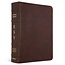 ESV Study Bible (Cowhide, Deep Brown)
