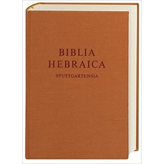 Biblia Hebraica Stuttgartensia (Large Print)