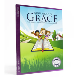 Grace Community Church (GCC) Generations of Grace (GOG) - Craft Book - Year 2 Book 2