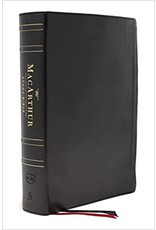 Harper Collins / Thomas Nelson / Zondervan NKJV MSB MacArthur Study Bible (2nd Edition, Genuine Leather, Black, Thumb Indexed)