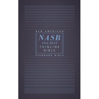 Harper Collins / Thomas Nelson / Zondervan NASB, Thinline Bible, Paperback, Red Letter Edition, 1995 Text, Comfort Print