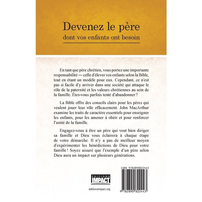 Être un père selon Dieu