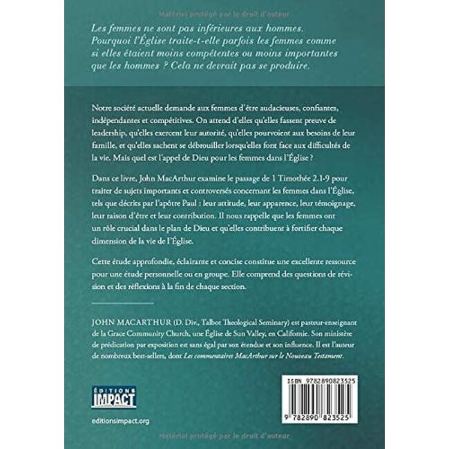 Le grand appel de Dieu pour la femme