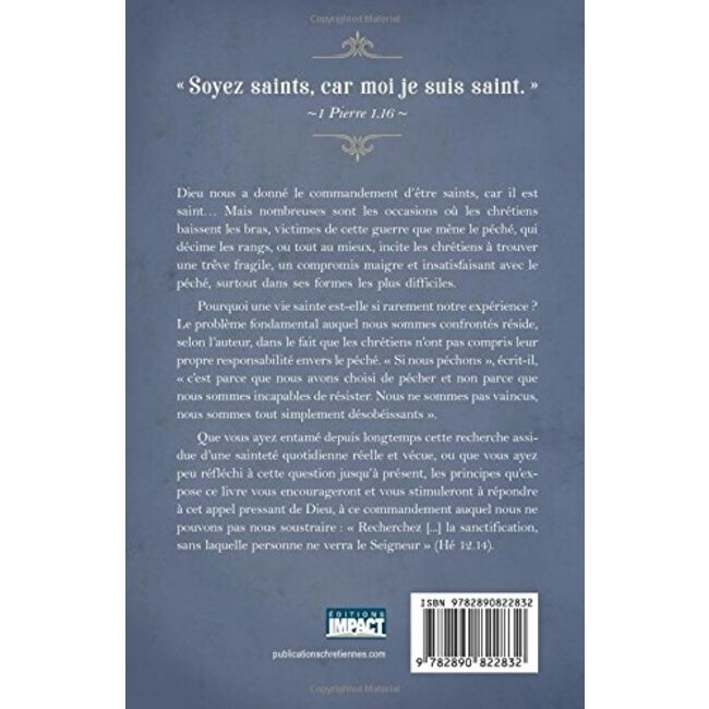 Vers une vie sainte