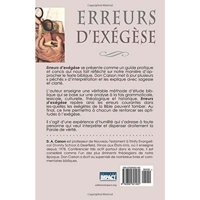 Erreurs d'exégèse
