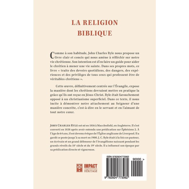 La religion biblique