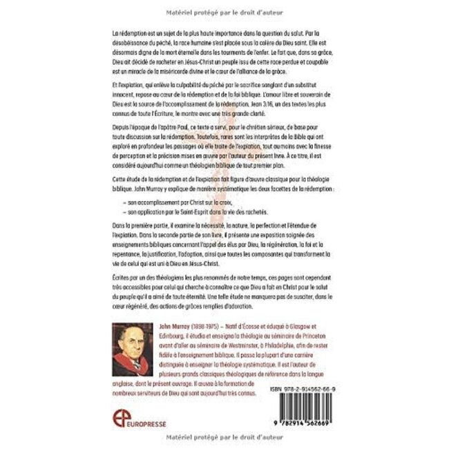 La rédemption accomplie par Jésus-Christ