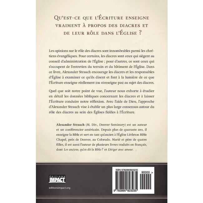 Les diacres, qu'en dit la Bible ?