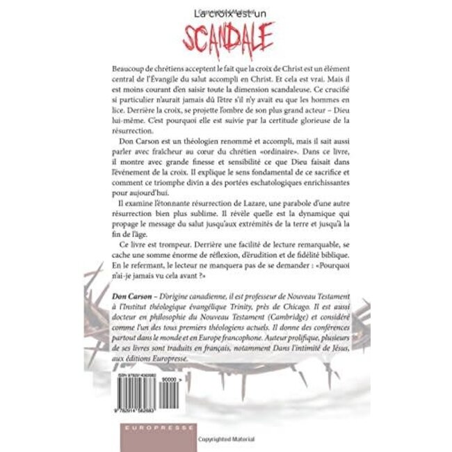La croix est un scandale (Scandalous: The Cross and Resurrection of Jesus [French])