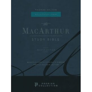 Harper Collins / Thomas Nelson / Zondervan ESV MSB MacArthur Study Bible (2nd Edition, Premium Goatskin, Brown, Premier Collection)