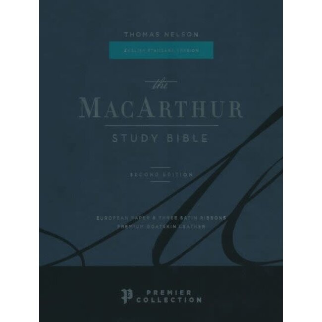 ESV MSB MacArthur Study Bible (2nd Edition, Premium Goatskin, Brown, Premier Collection)