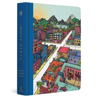Crossway / Good News ESV Single Column Journaling Bible, Artist Series (Hardcover, Hugo Pineda, Christ the Reconciler)