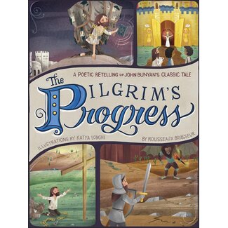 Harvest House Publishers The Pilgrim's Progress : A Poetic Retelling of John Bunyan’s Classic Tale Hardcover (Illustrated)
