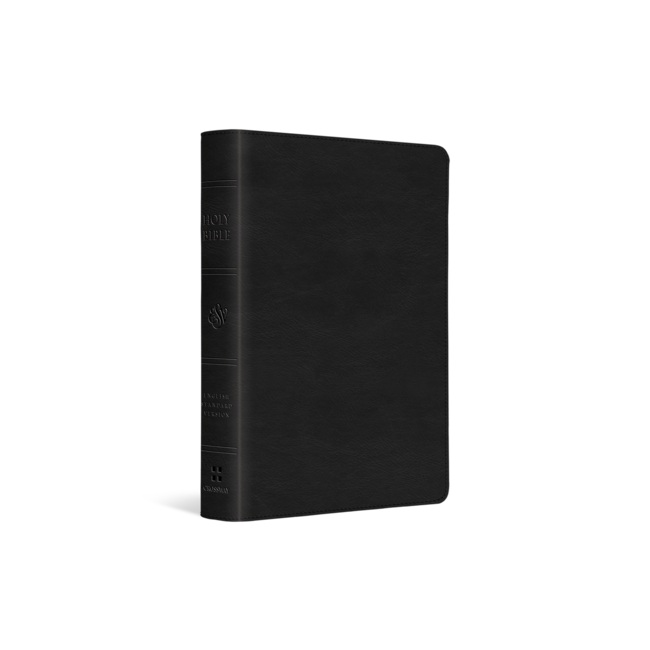 ESV Large Print Compact Bible (TruTone, Black)