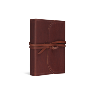 Crossway / Good News ESV Student Study Bible (Natural Leather, Brown, Flap with Strap)