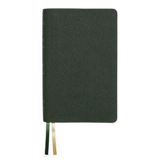 316 Publishing LSB 2 Column Verse-by-Verse Paste-Down Forest Green Cowhide