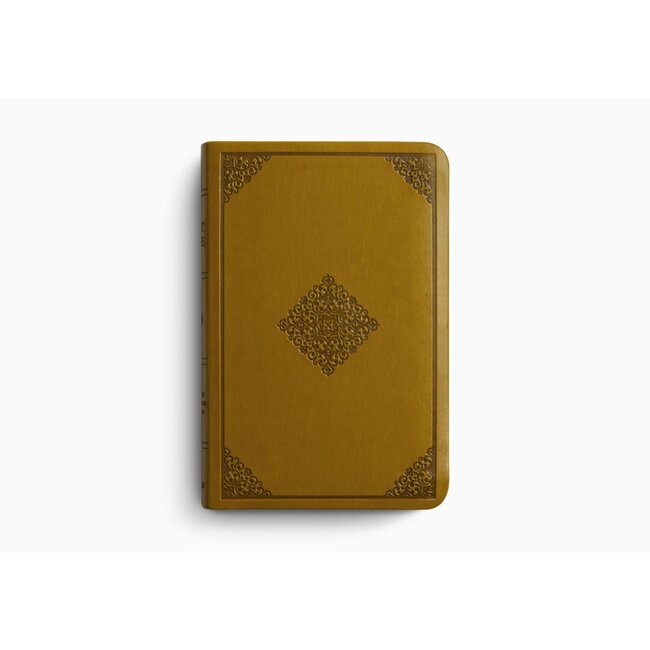 ESV Value Compact Bible TruTone®, Goldenrod, Ornament Design