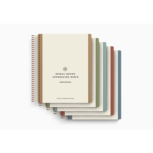 ESV Spiral-Bound Journaling Bible, Five-Volume Set