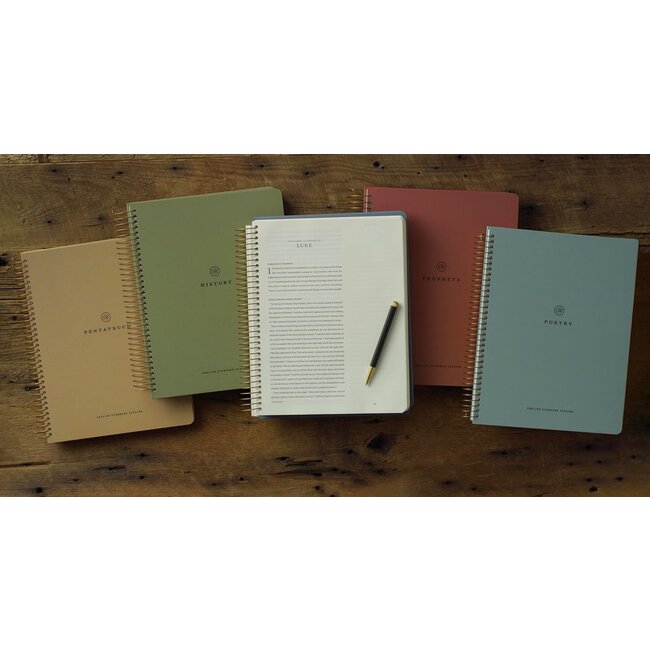 ESV Spiral-Bound Journaling Bible, Five-Volume Set