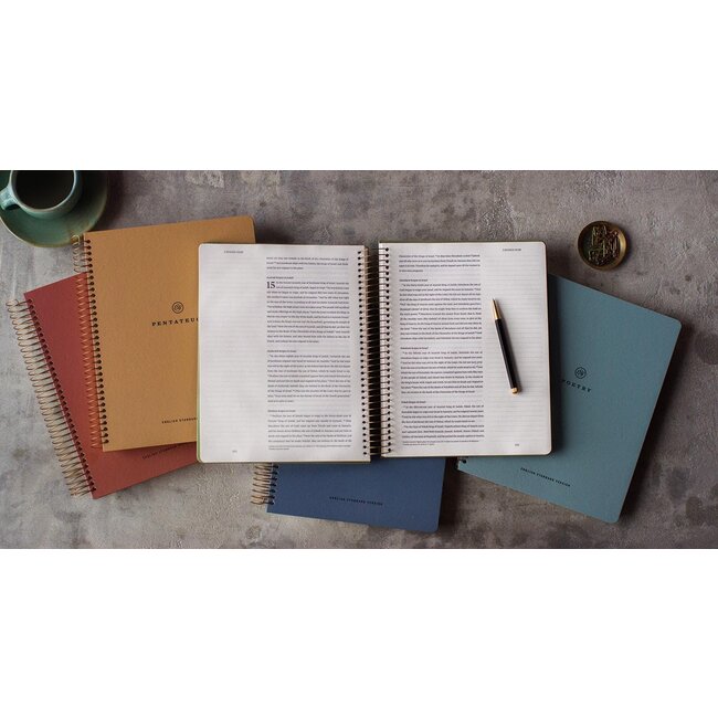 ESV Spiral-Bound Journaling Bible, Five-Volume Set