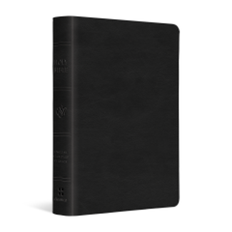Crossway / Good News ESV Large Print Compact Bible (TruTone, Black)