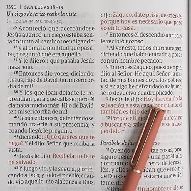 RVR 1960 Biblia letra gigante, café piel fabricada