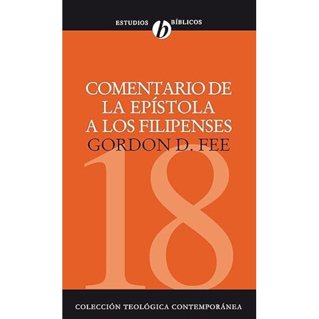 Comentario de la epístola a los Filipenses (Colección Teológica Contemporánea)