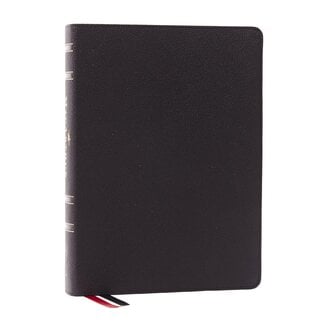 Harper Collins / Thomas Nelson / Zondervan LSB MSB MacArthur Study Bible 2nd Ed. (Black Genuine Leather, Comfort Print, Thumb Indexed)