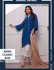 Annus Abrar Rania Classic Blue