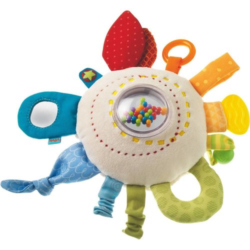 Haba Teether Cuddly Rainbow Round Haba Teether Cuddly Rainbow Round