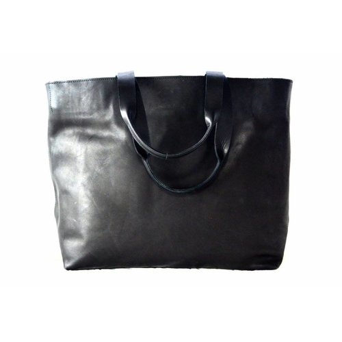 Tady Black Leather Diaper Bag Tady Black Leather Diaper Bag