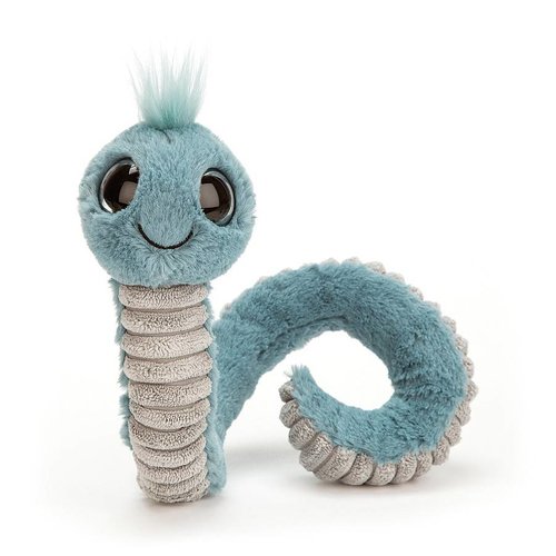 Jellycat Wiggly Worm Blue Jellycat Wiggly Worm Blue