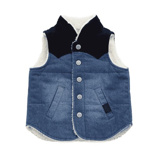 Bit'z Kids Reversible Denim Vest Bit'z Kids Reversible Denim Vest