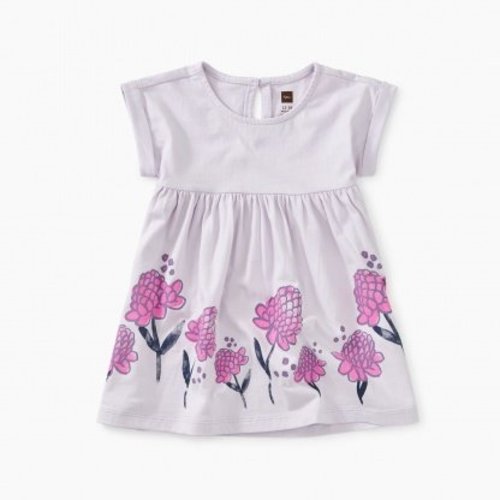 Tea Ginger Flower Empire Bby Dress Tea Ginger Flower Empire Bby Dress