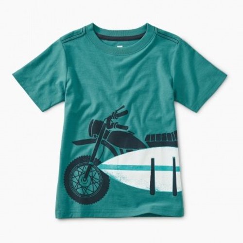 Tea Moto Board Graphic Tee Tea Moto Board Graphic Tee