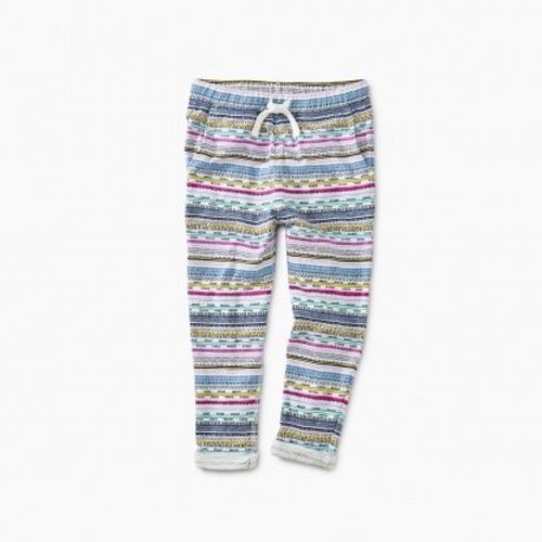 Tea Printed Knit Joggers Tea Printed Knit Joggers