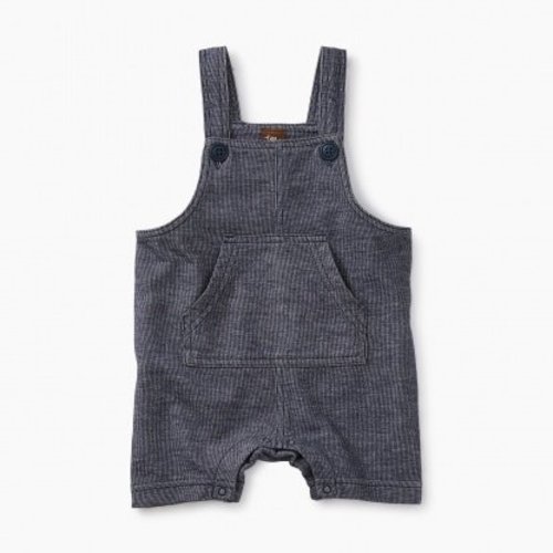 Tea Denim Like Shortall Tea Denim Like Shortall