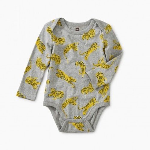 Tea Tiger Print Bodysuit Tea Tiger Print Bodysuit