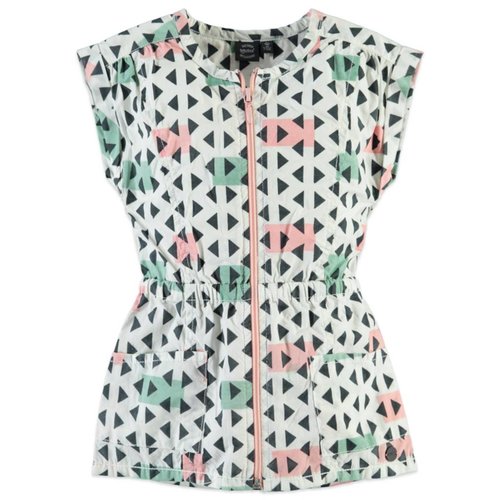 Baby Face Triangle Print Dress Baby Face Triangle Print Dress